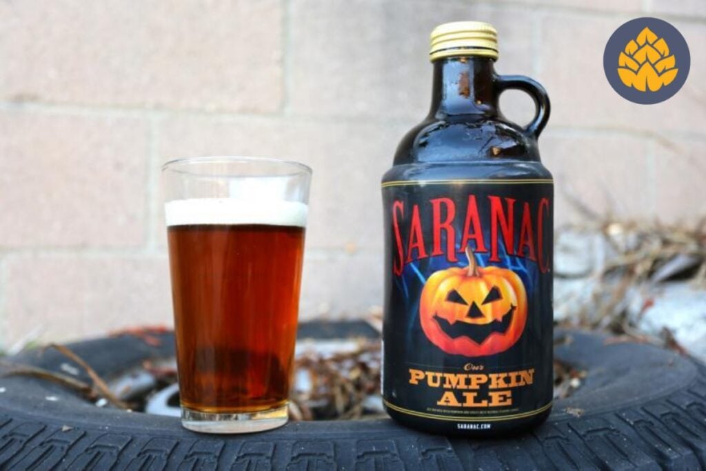 Best Beer For Fall - saranac pumpkin ale