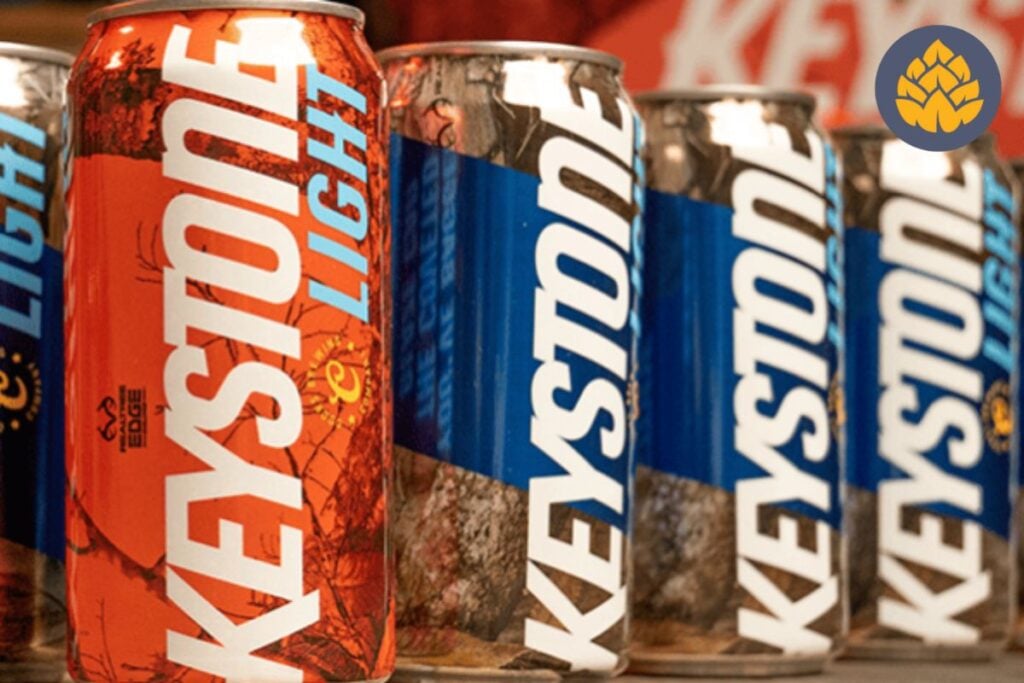 four cans of Keystone Light beers
